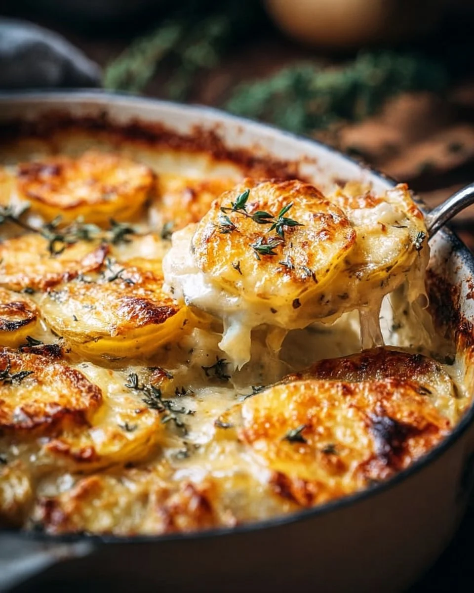 Rich Potato Gratin - theamazingfood