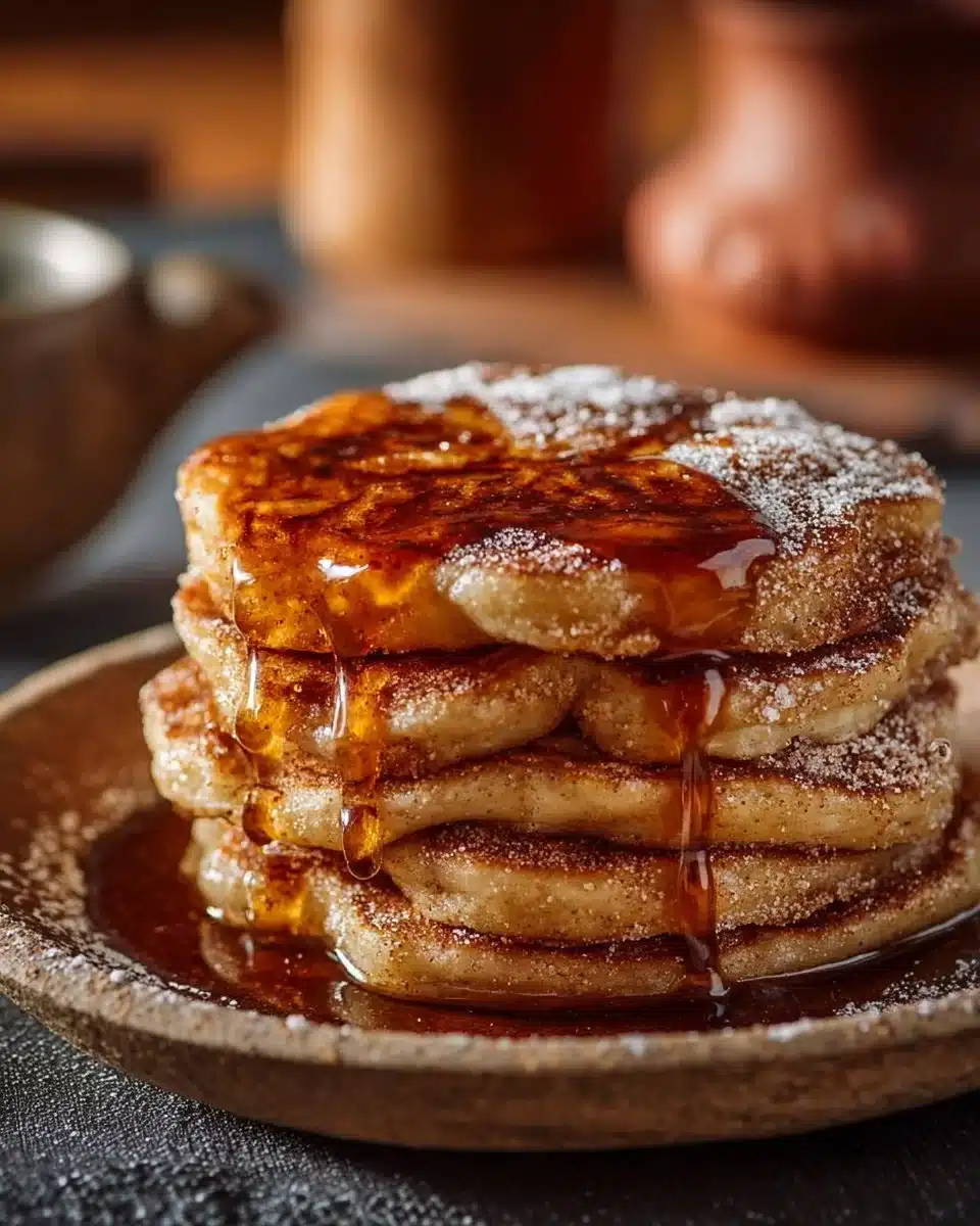 Spanish Churro-Inspired Pancakes: A Breakfast Delight!