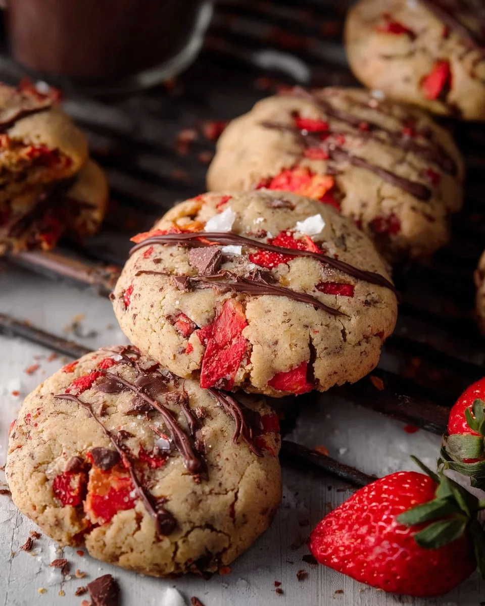 Strawberry Delight Cookies
