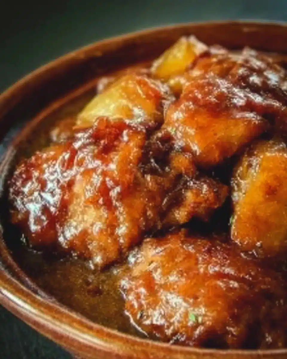 Sweet Hawaiian Crock Pot Chicken