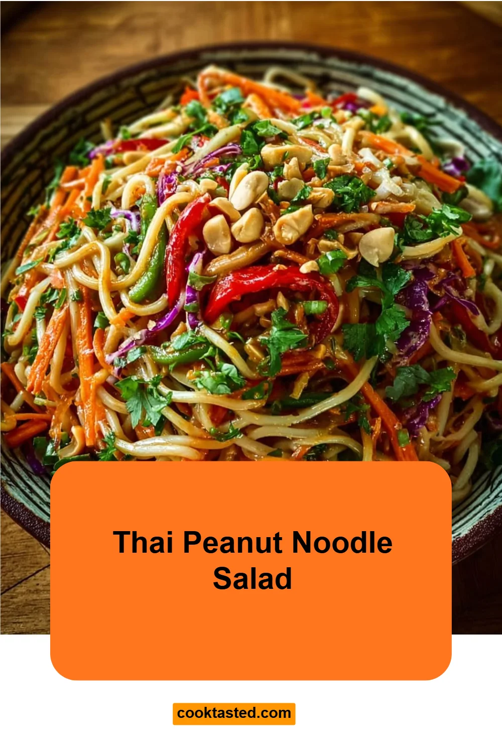 Thai Peanut Noodle Salad