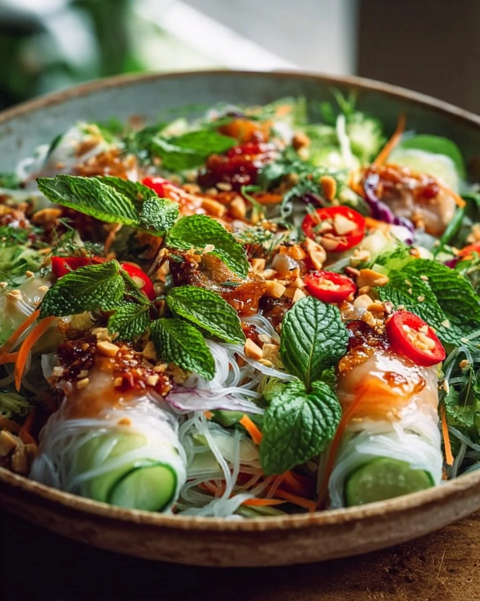 Vietnamese Spring Roll Salad