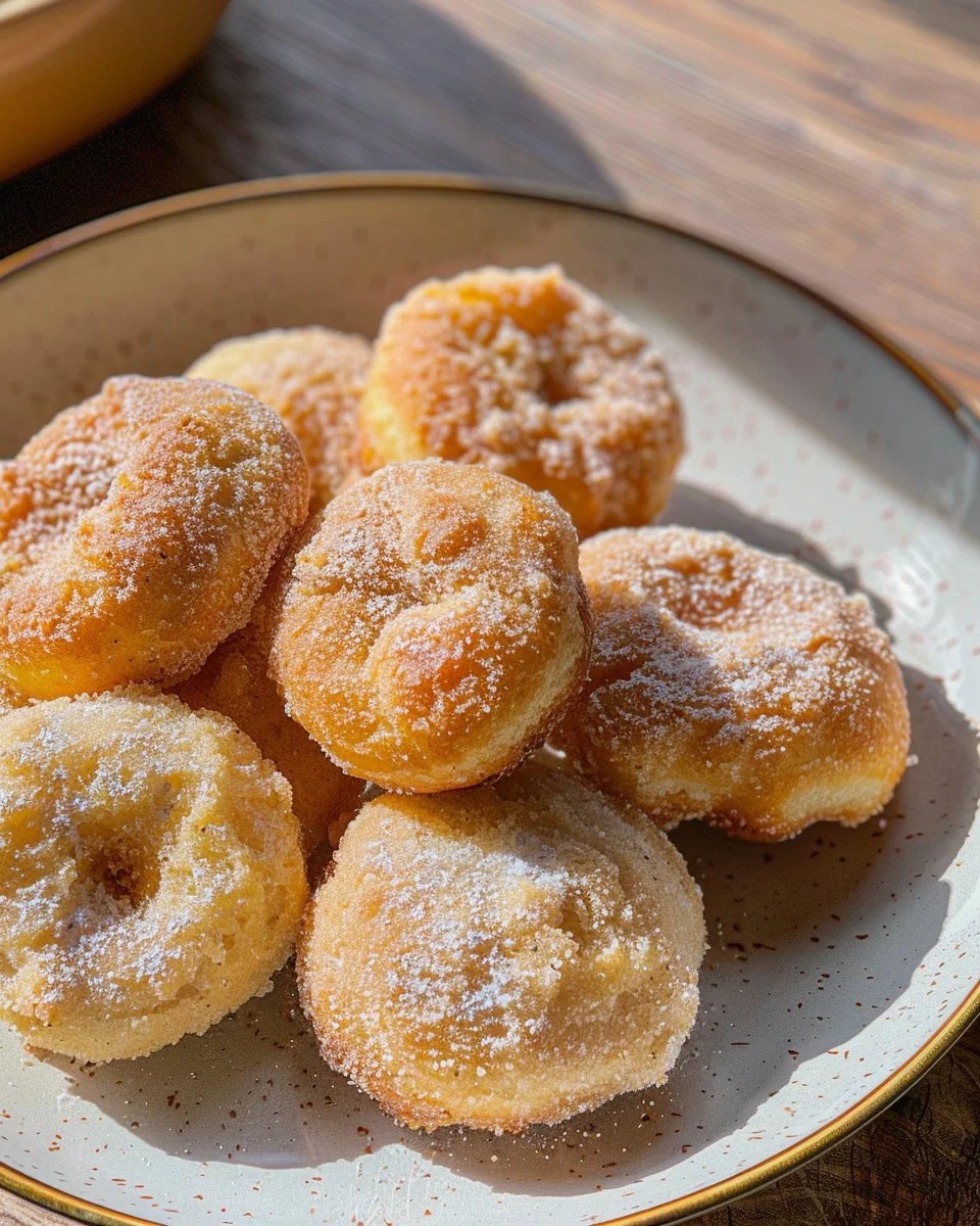 2 Ingredient Banana Donut Holes