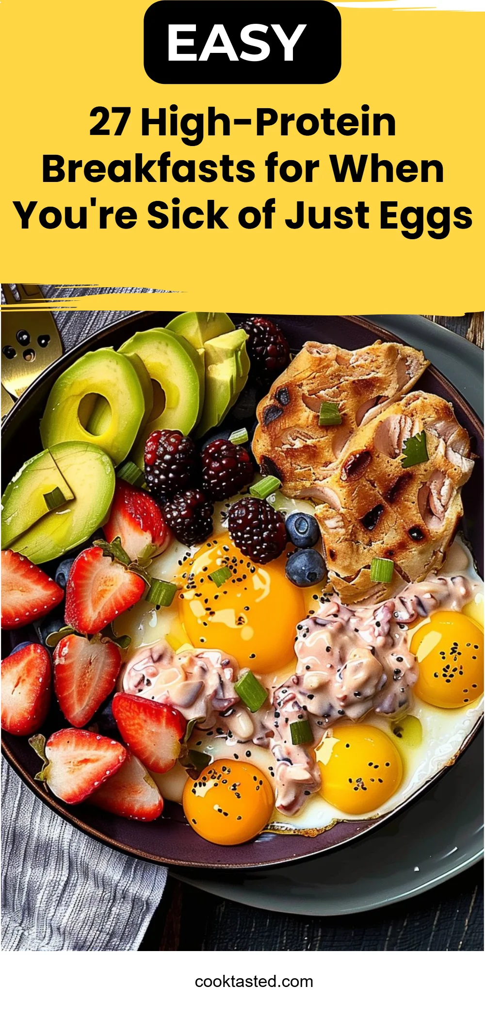 27 High-Protein Breakfasts for When You're Sick of Just Eggs