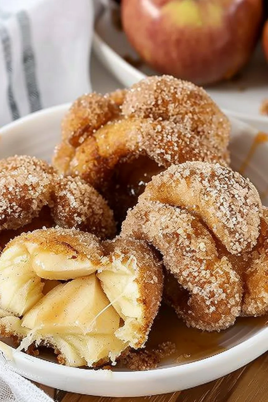 Air Fryer Churro Apple Pie Bombs