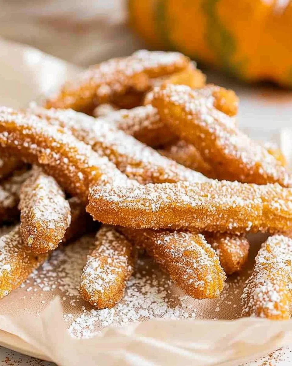 Air Fryer Pumpkin Churros