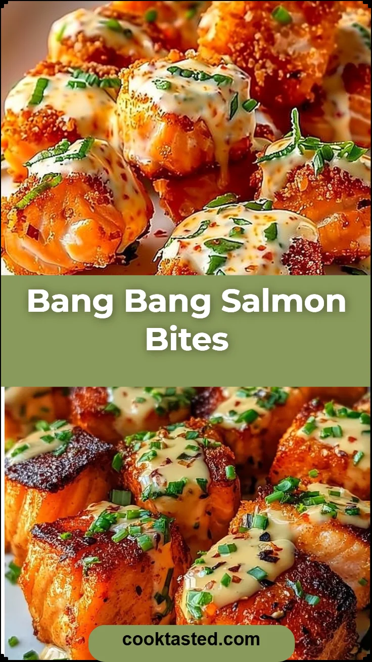 Bang Bang Salmon Bites
