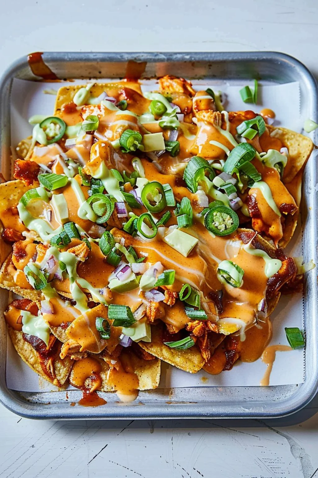 Buffalo Chicken Nachos