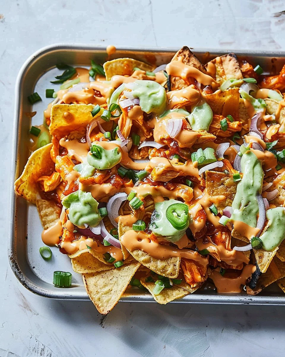 Buffalo Chicken Nachos