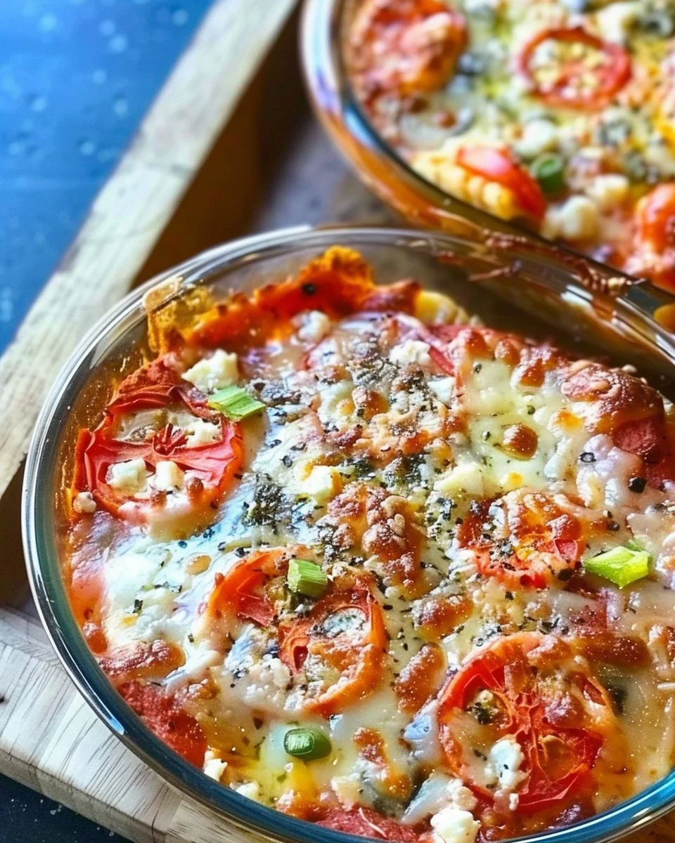 Easy High Protein Cottage Cheese Pizza Bowl Recipe