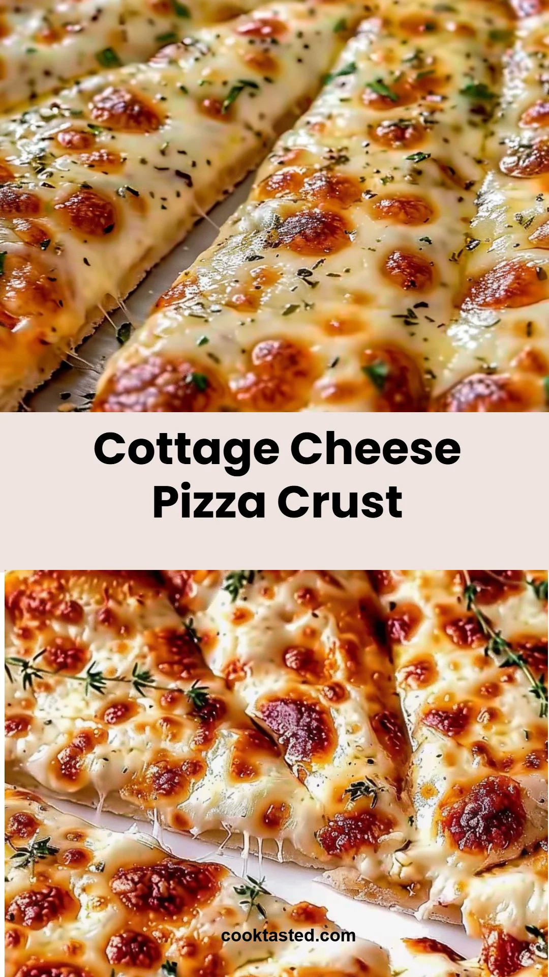 Cottage Cheese Pizza Crust