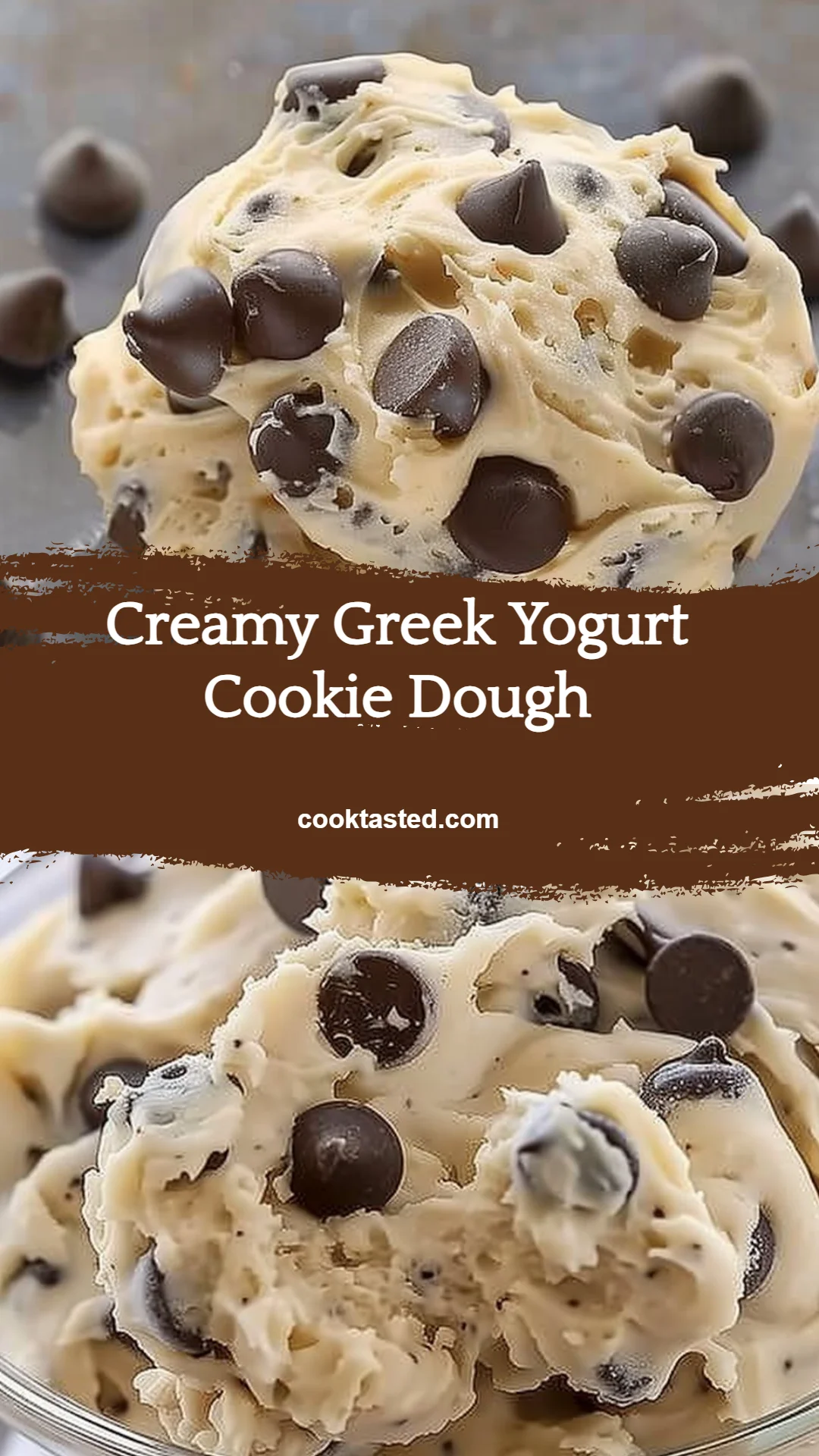 Creamy Greek Yogurt Cookie Dough