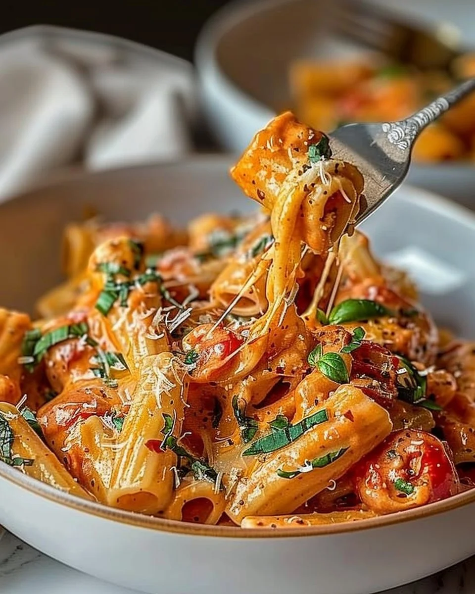 Creamy Tomato Garlic Pasta