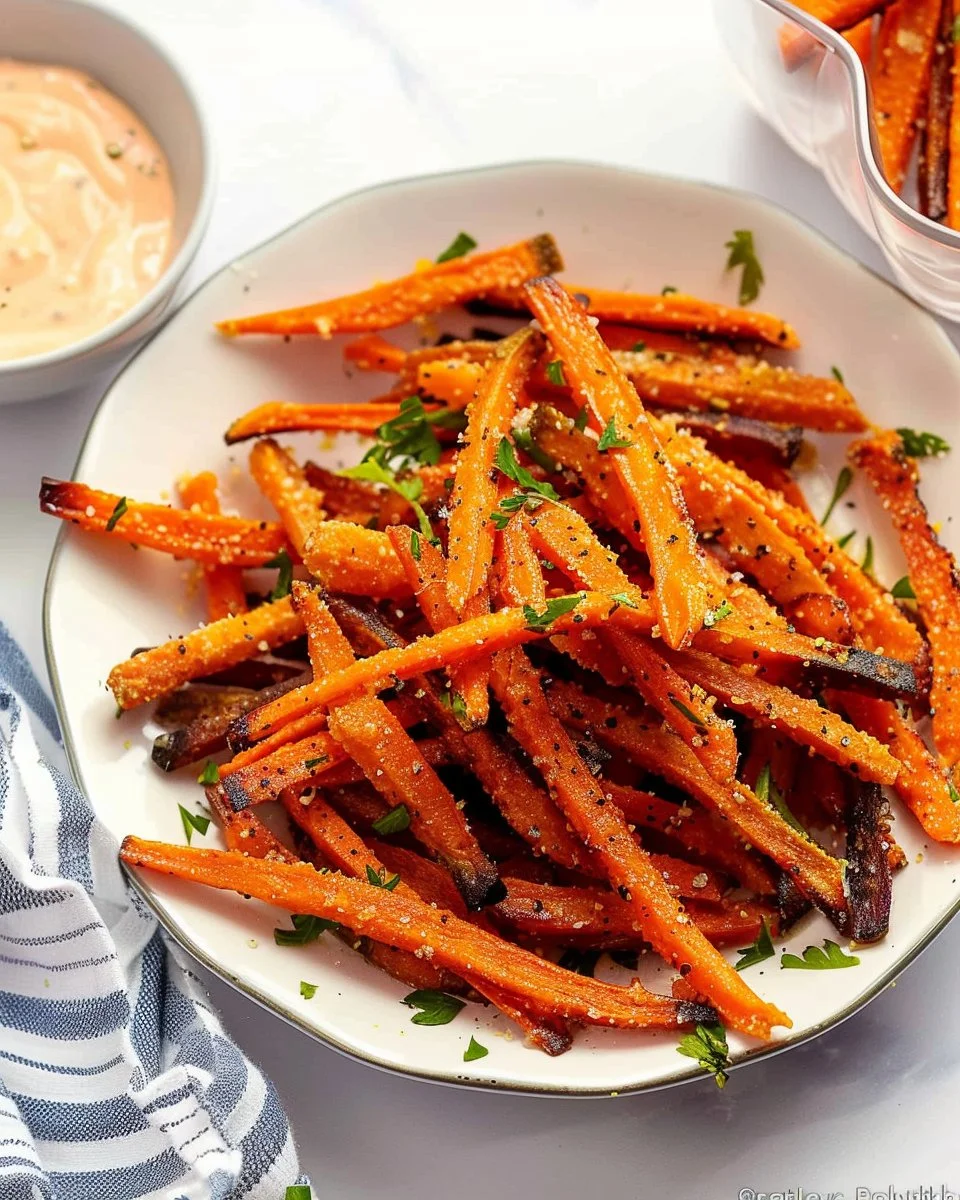Crispy Carrot Fries Recipe