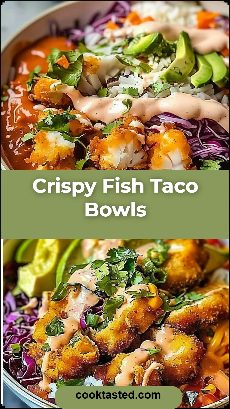Crispy Fish Taco Bowls