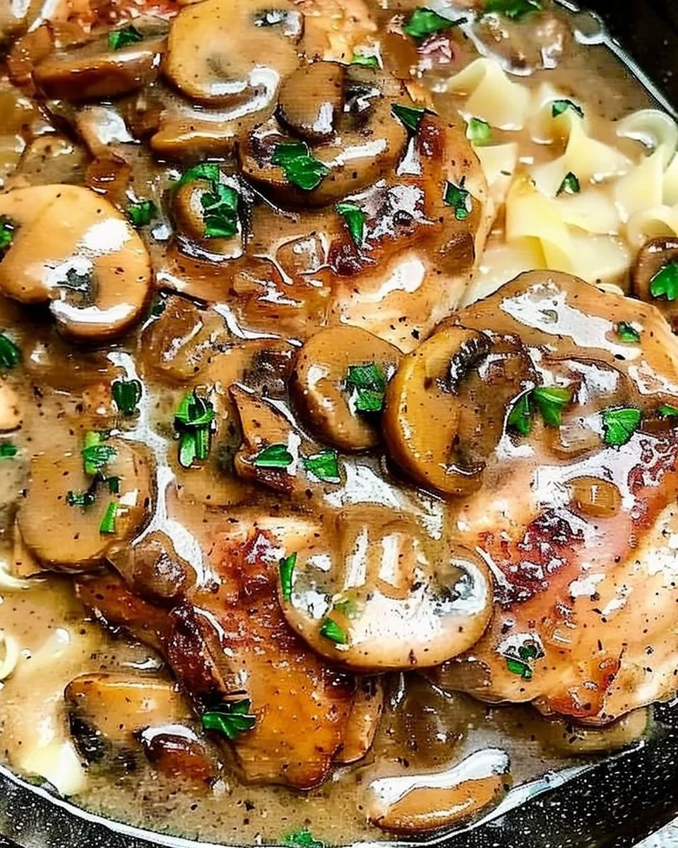 Crockpot Chicken Marsala Recipe