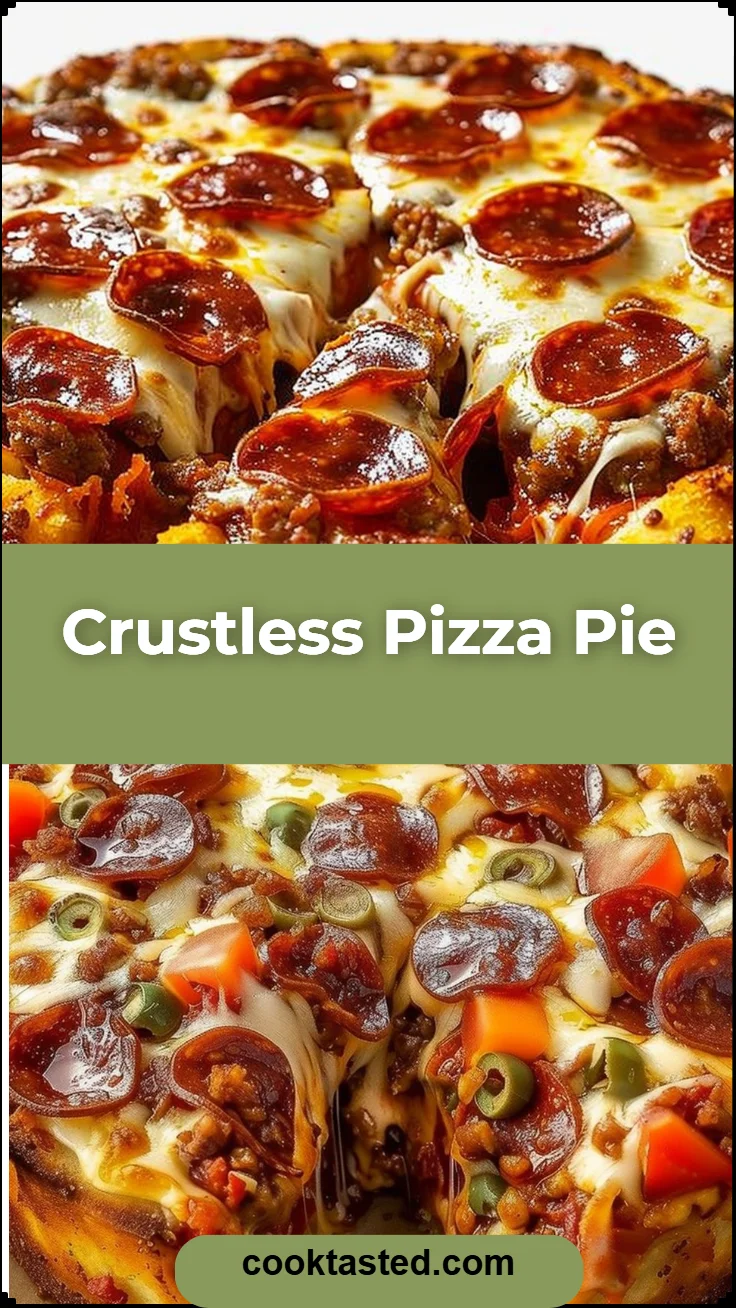 Crustless Pizza Pie