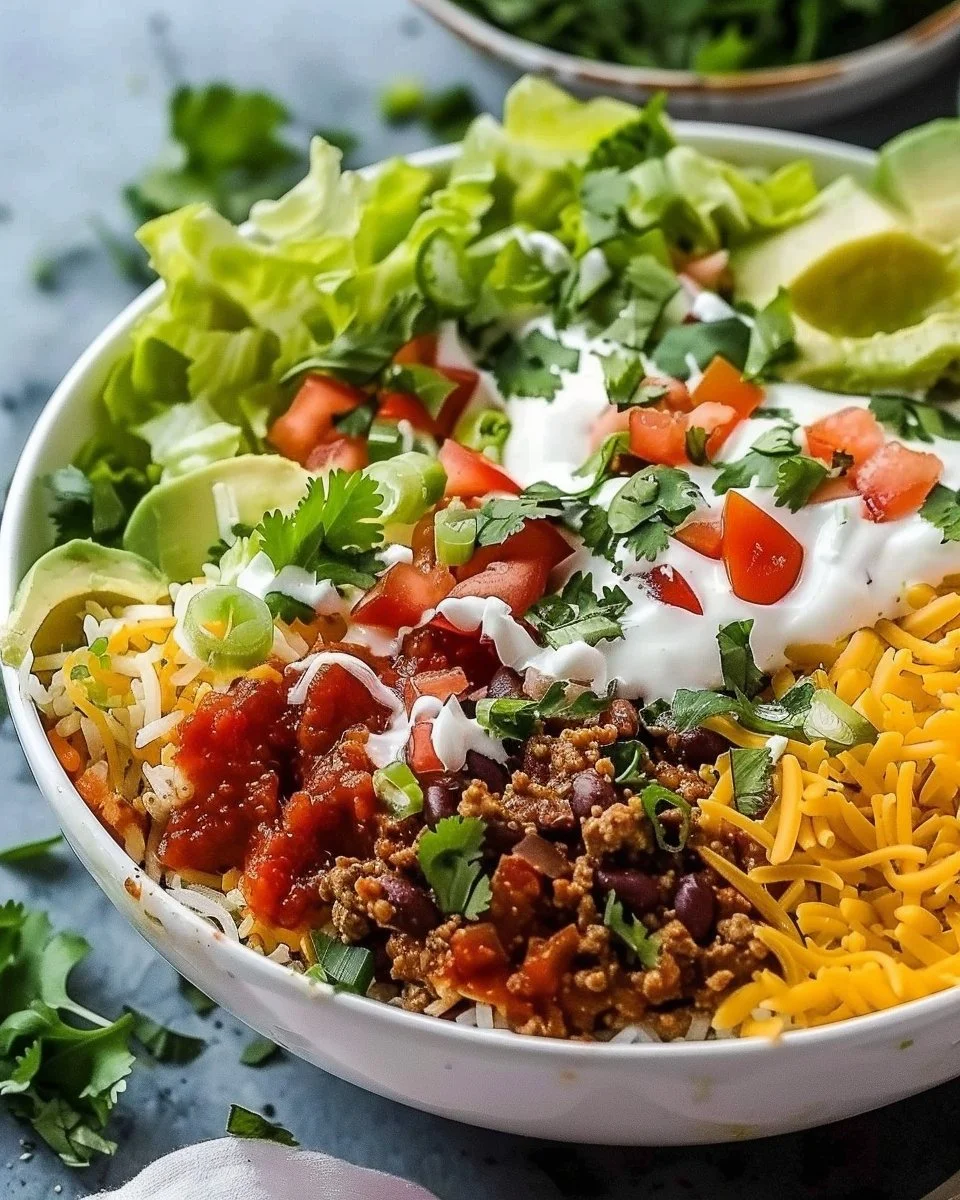 Easy Low Carb Burrito Bowl - 25min Breakfast Protein-Packed