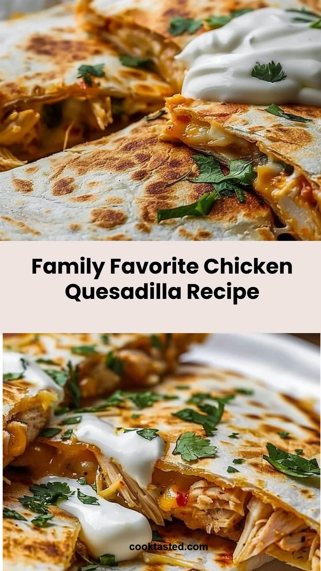 Family Favorite Chicken Quesadilla Recipe