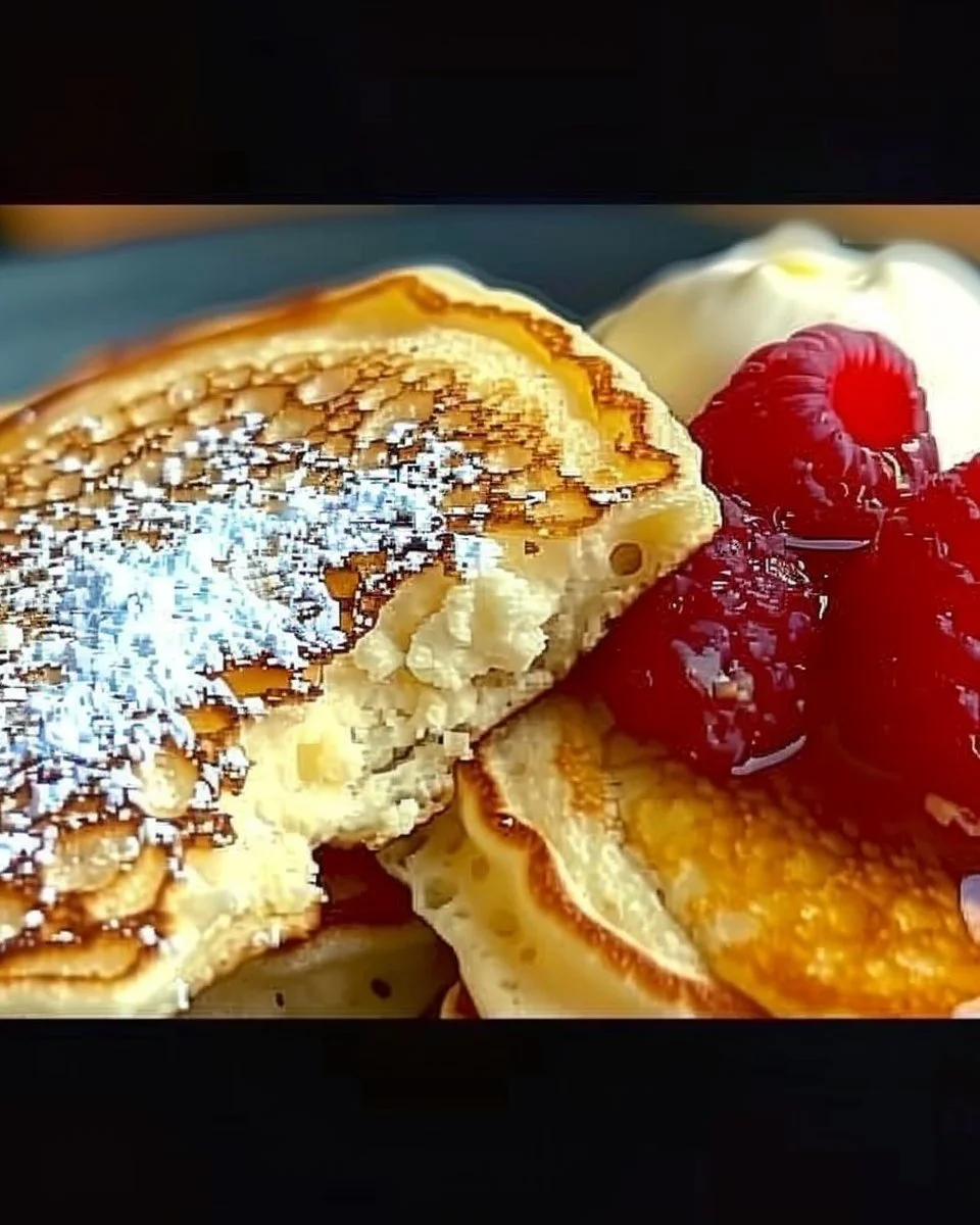 Flourless Cottage Cheese Pancakes