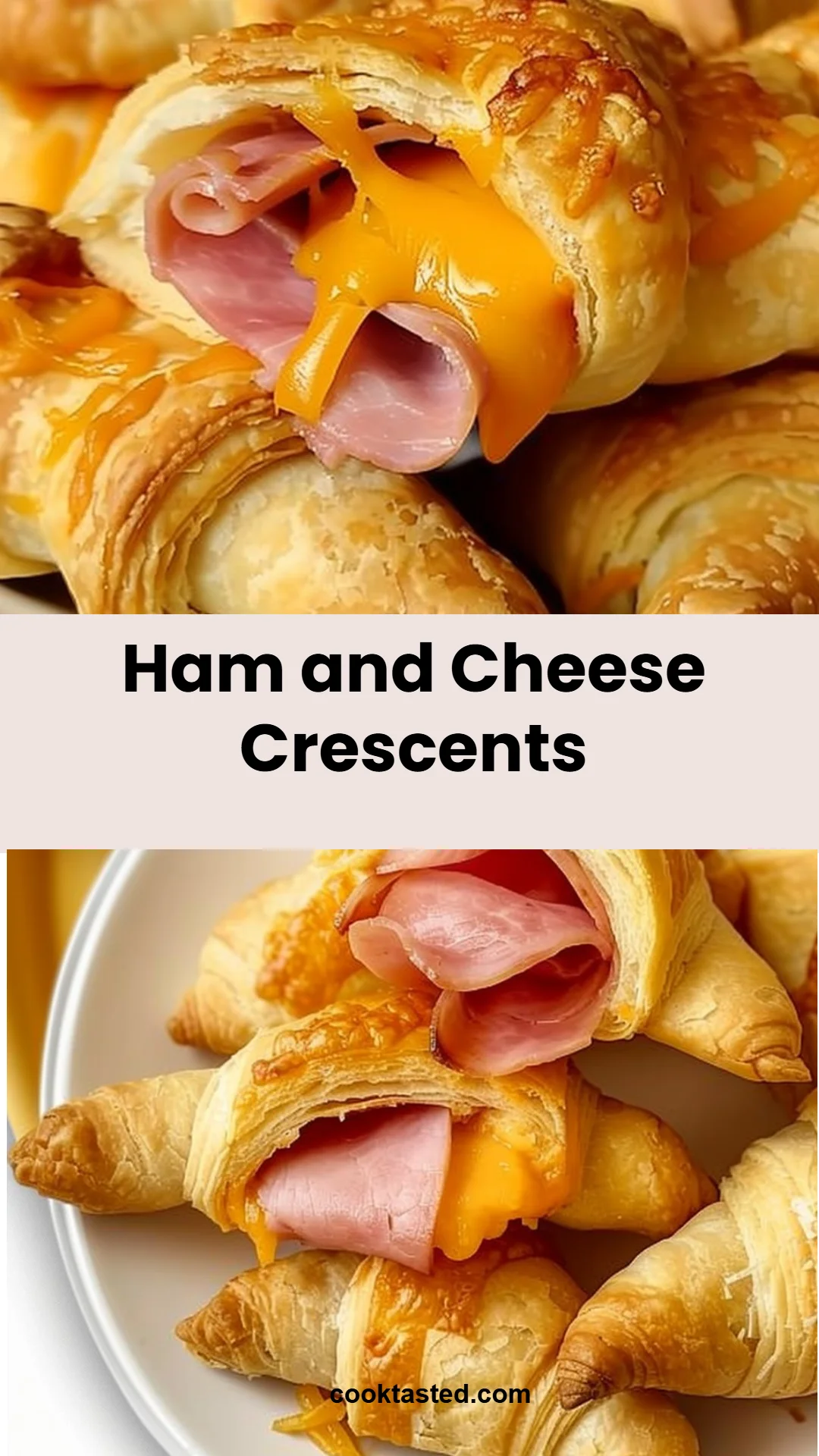 Ham and Cheese Crescents