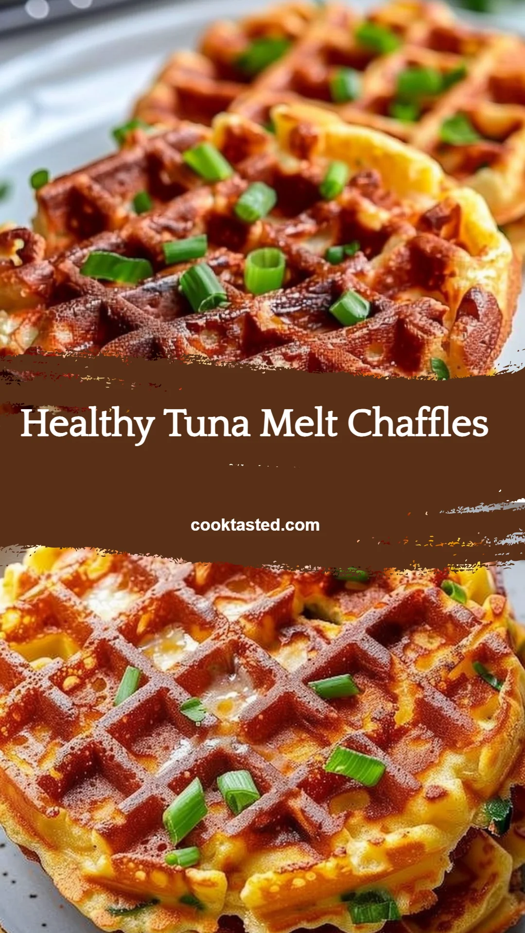 Healthy Tuna Melt Chaffles