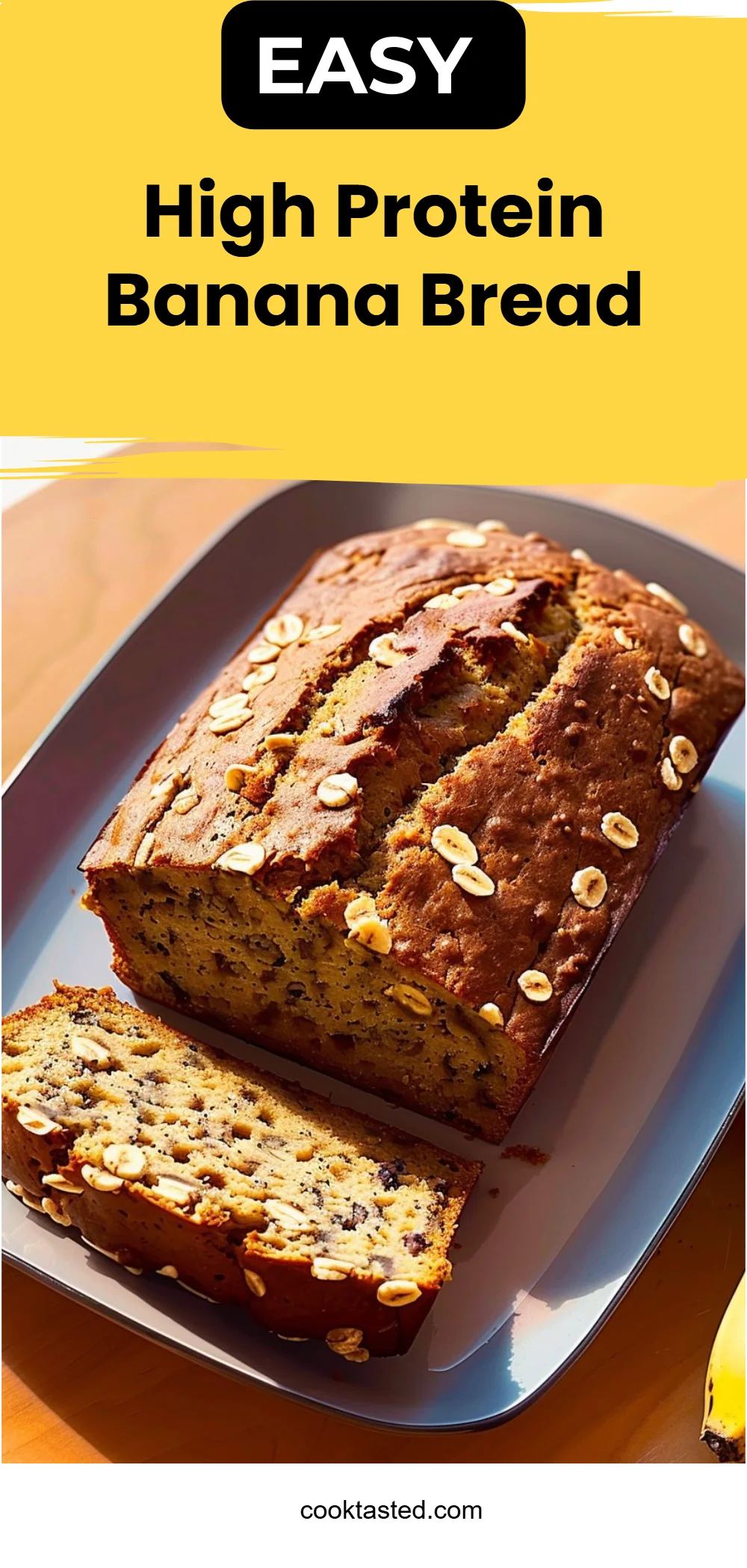 High Protein Banana Bread