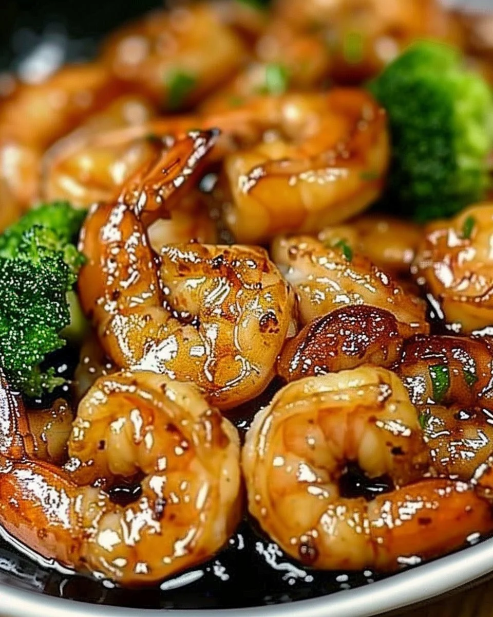 High-Protein Honey Garlic Shrimp