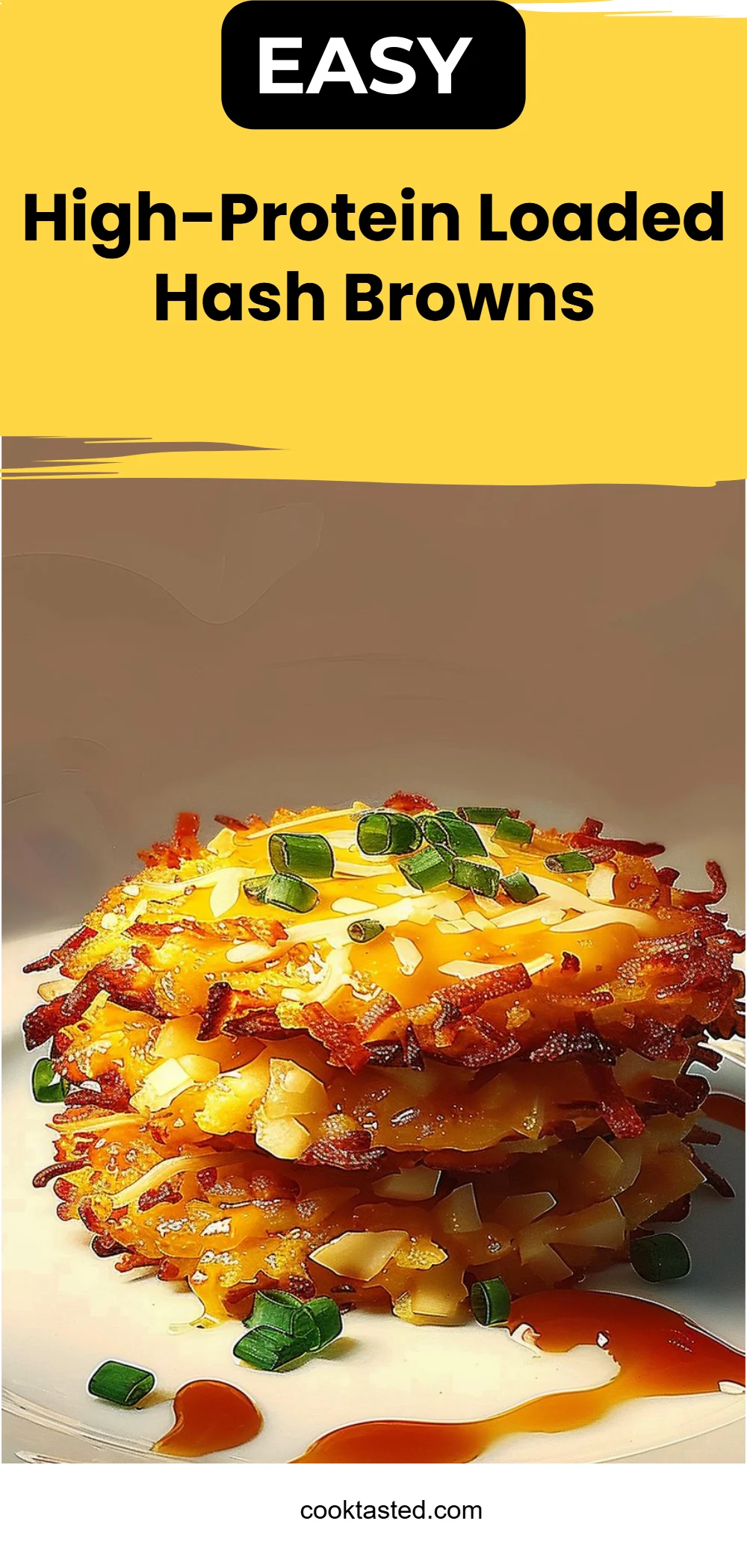High-Protein Loaded Hash Browns