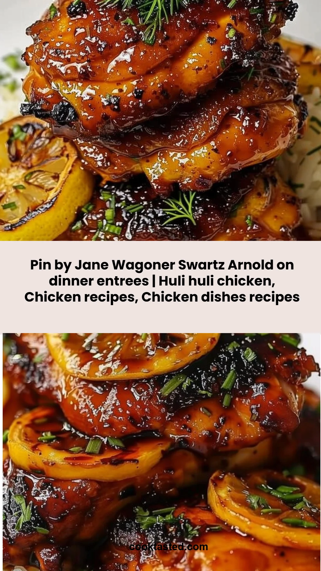 Pin by Jane Wagoner Swartz Arnold on dinner entrees | Huli huli chicken, Chicken recipes, Chicken dishes recipes