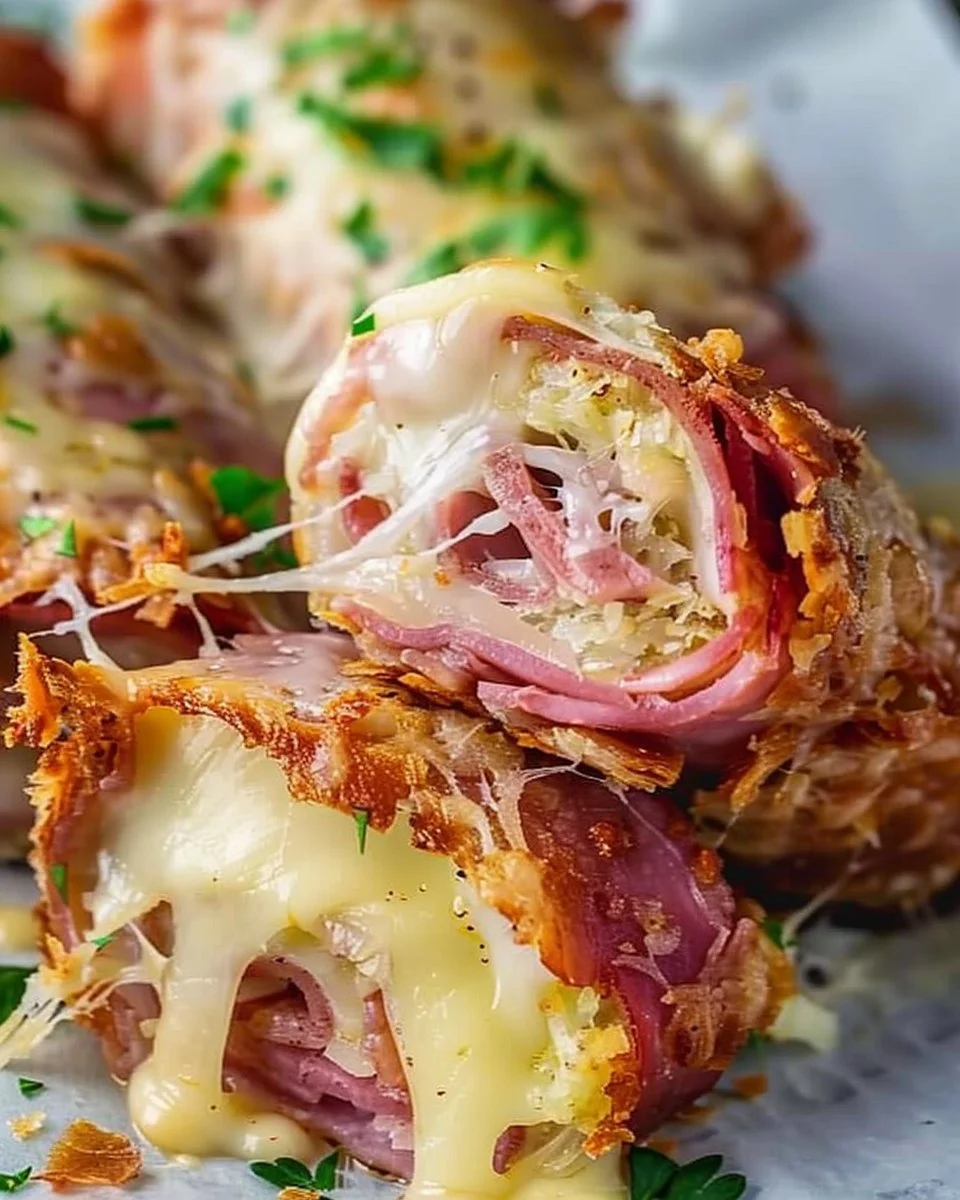 Keto Crispy Reuben Roll-Ups