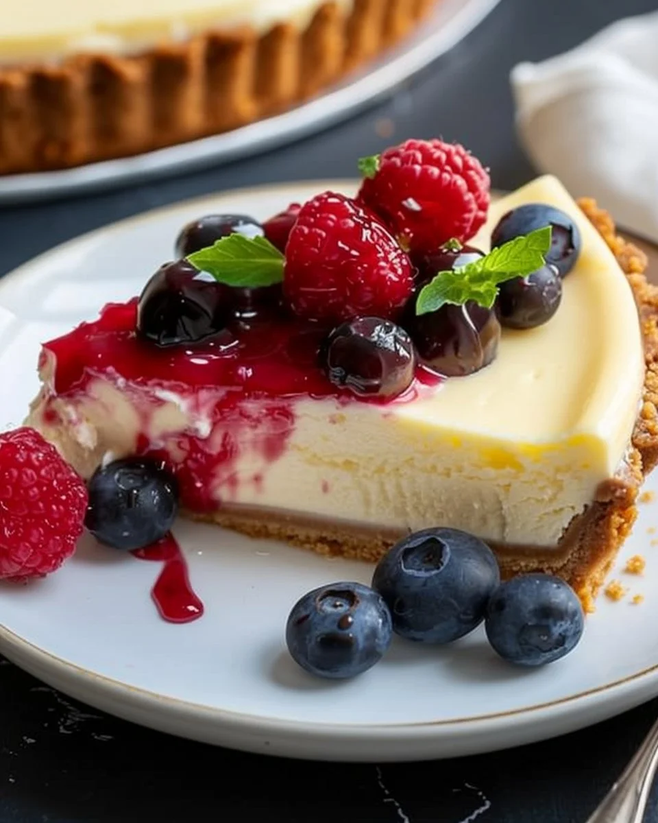 Low Carb Cheesecake with Greek Yogurt