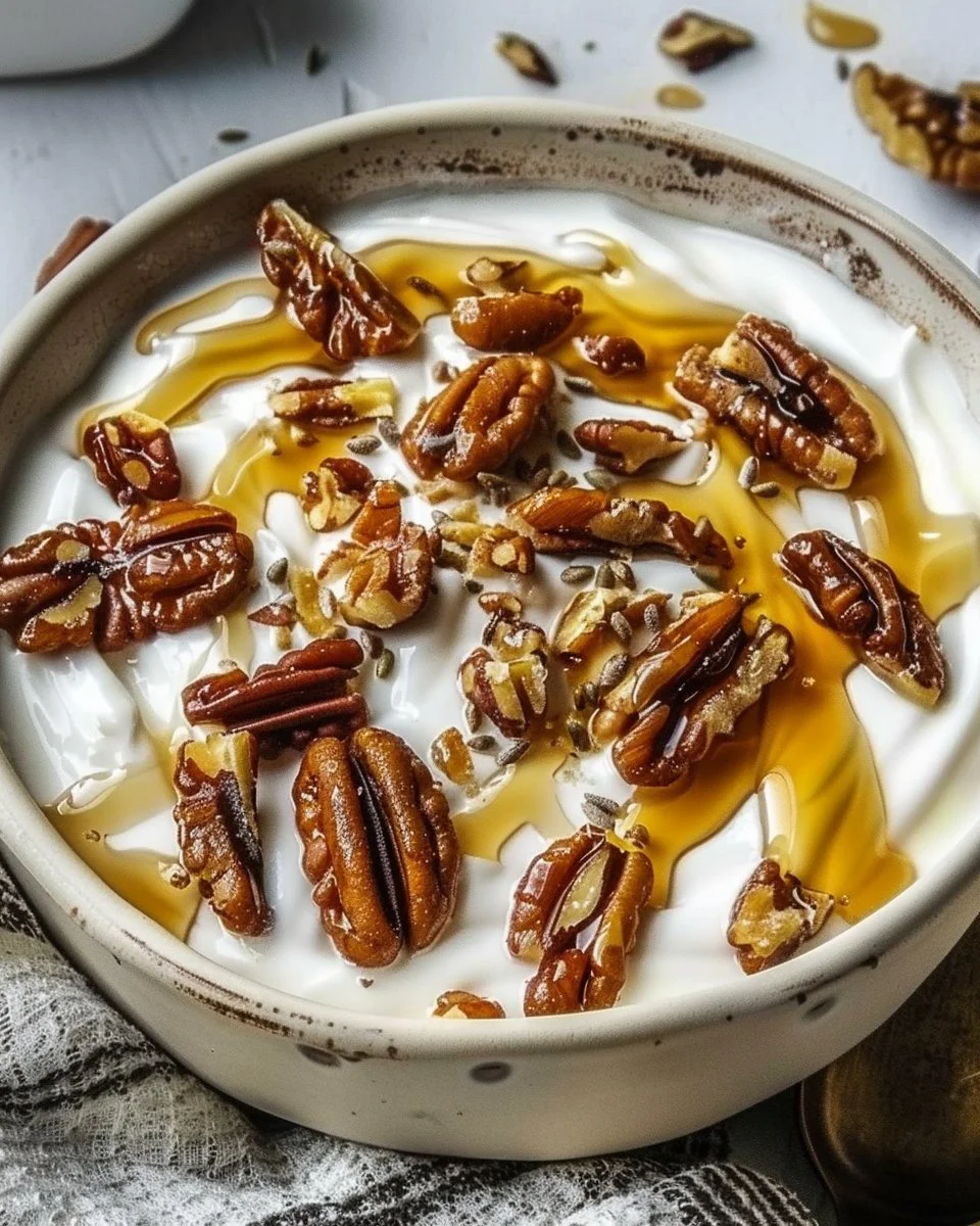 Maple Pecan Yogurt Bowl
