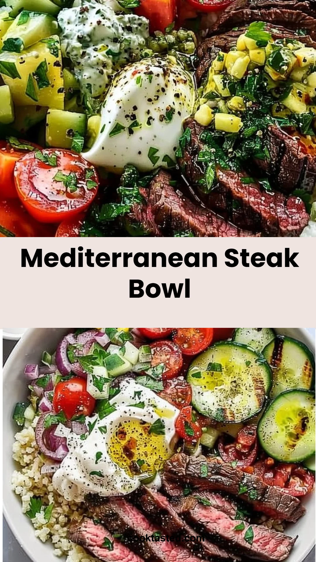 Mediterranean Steak Bowl