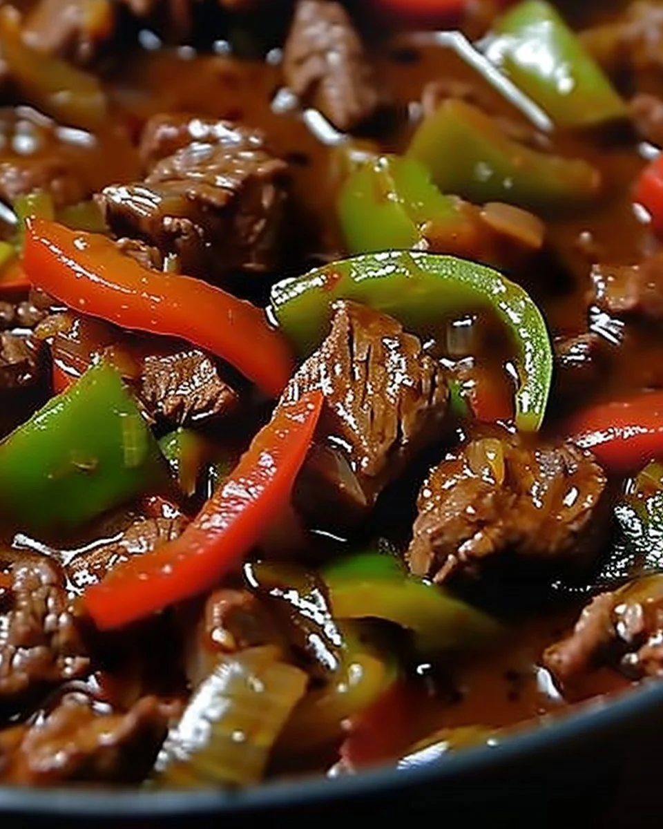 Pepper Steak in a Crock Pot