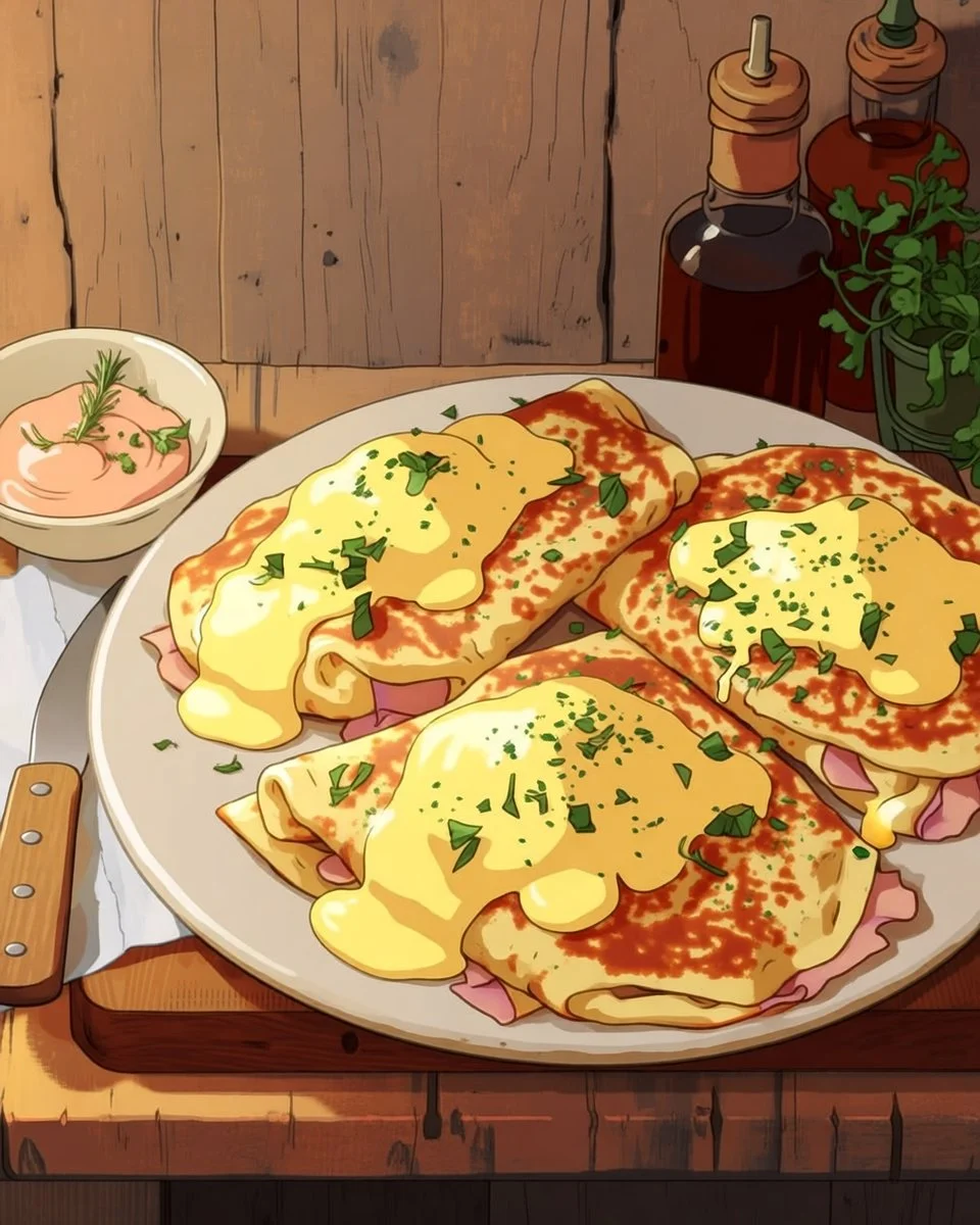 Savory Breakfast Crepes