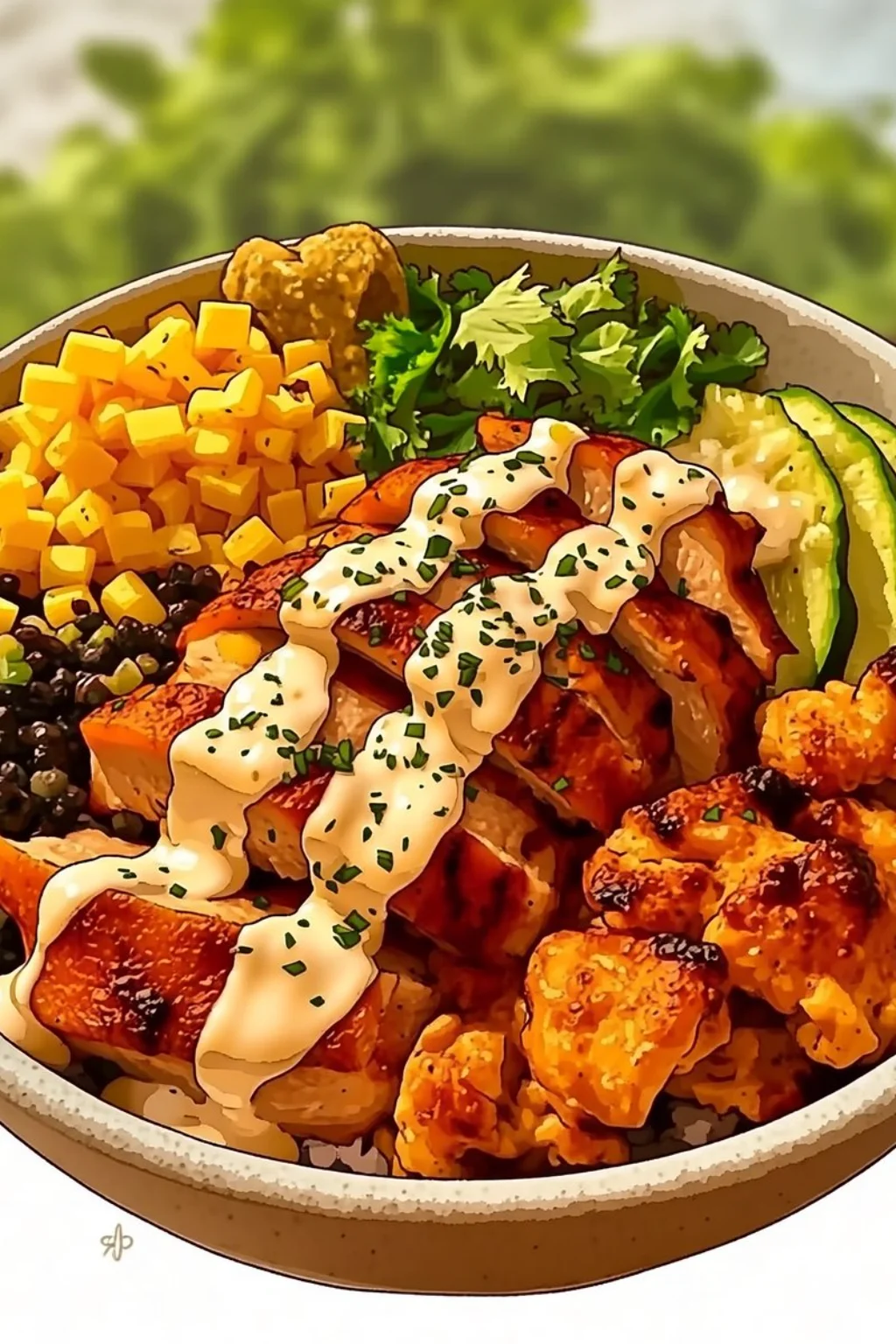 Smoky Chicken Bowl