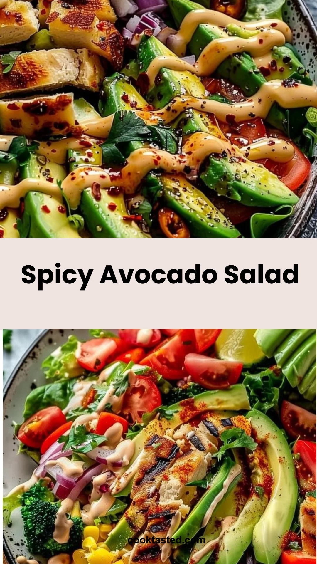 Spicy Avocado Salad