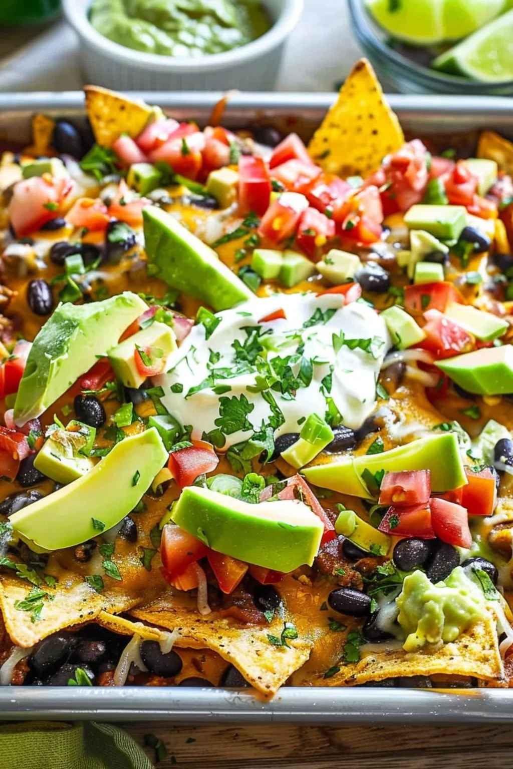 Spicy Black Bean Nachos