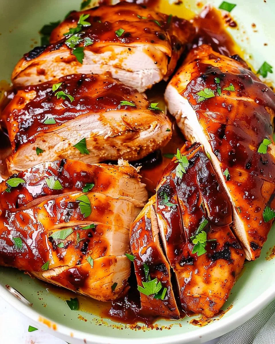 Air Fryer BBQ Chicken