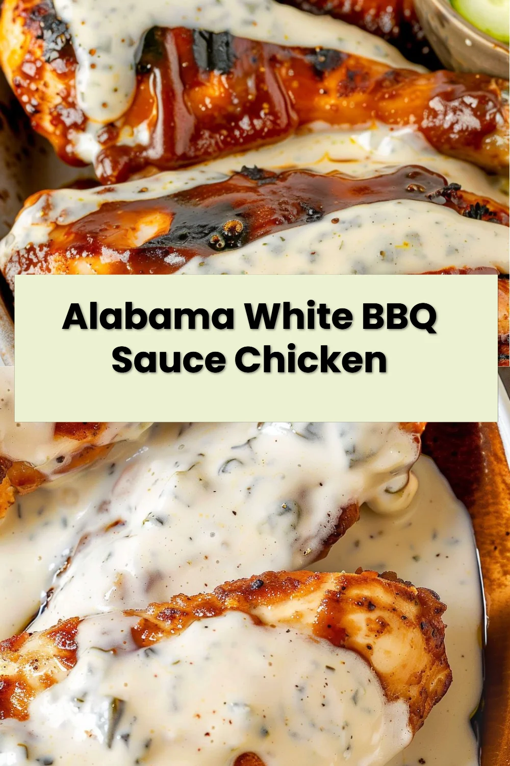 Alabama White BBQ Sauce Chicken