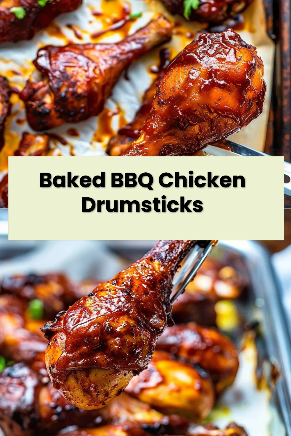 Baked BBQ Chicken Drumsticks