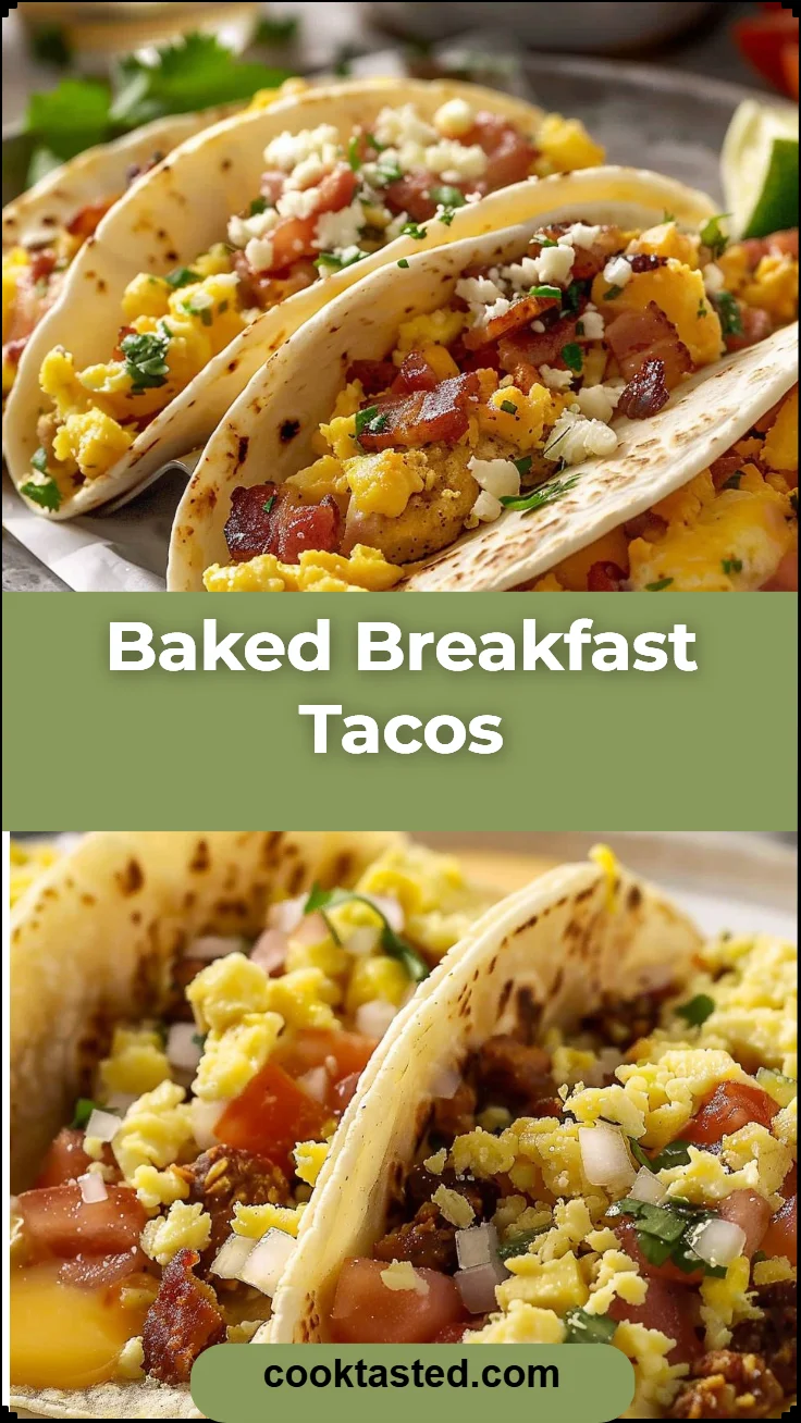 Baked Breakfast Tacos
