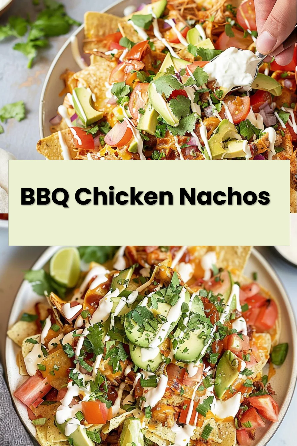 BBQ Chicken Nachos