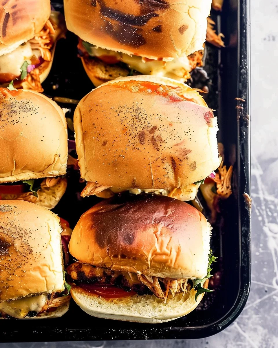 BBQ Chicken Sliders