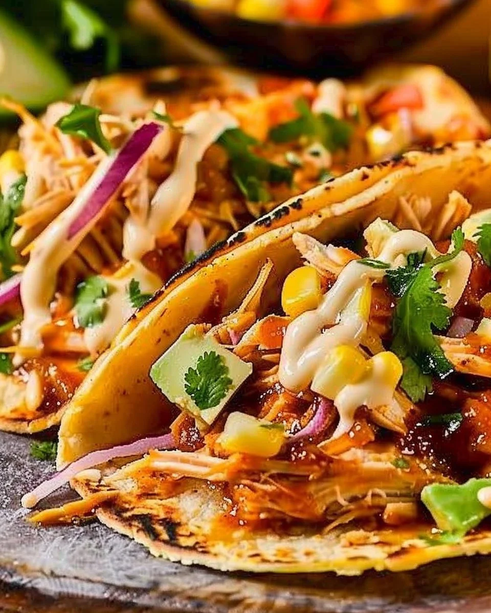 BBQ Chicken Tacos