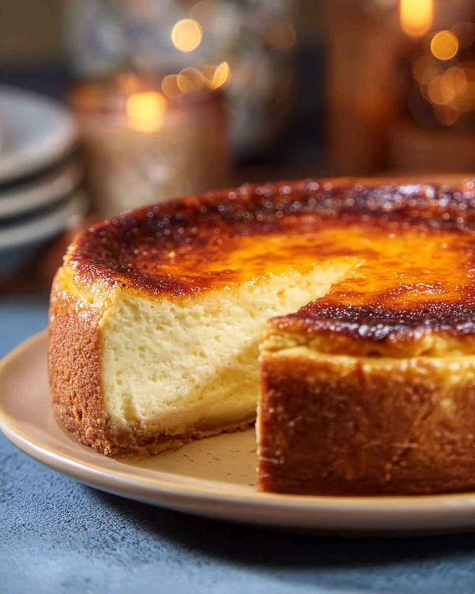 Burnt Cream Cheesecake