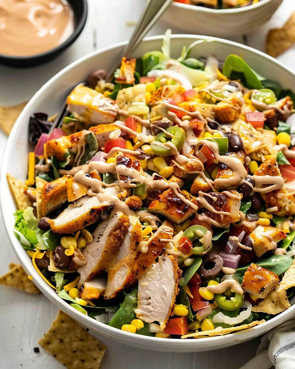 Chick Fil A Spicy Southwest Salad Copycat Recipe
