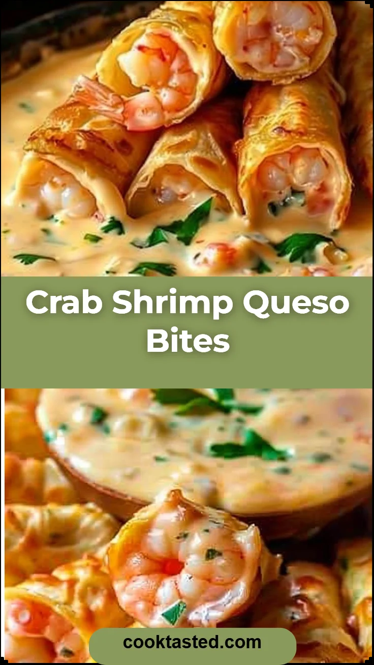 Crab Shrimp Queso Bites