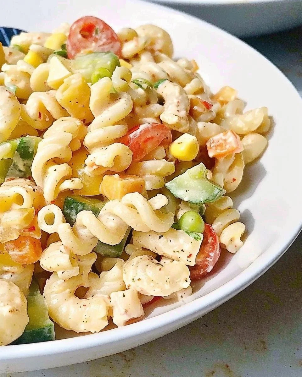 Creamy Vegan Pasta Salad